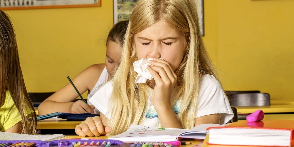 پیشگیری از سرماخوردگی در مدرسه